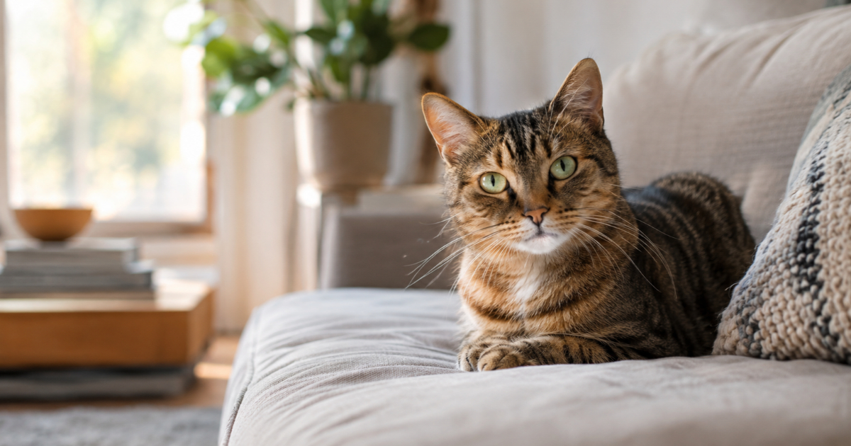 Pourquoi mon chat me regarde fixement sans bouger ?